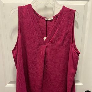 Women’s layering staple business casual tank.